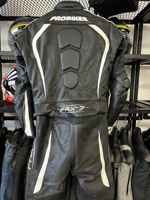 Kожен мото екип PROBIKER PRX- ,2части 48-S ,всички протектори,като нов