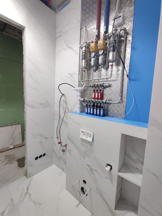 Кафель төсеу — Укладка кафеля.