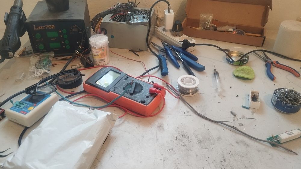 Ремонт плат / Ремонт электроники / Пайка SMD / Восстановление контролл