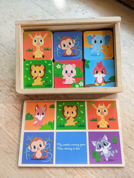 Set jocuri și jucării educative din lemn (1-3 ani)