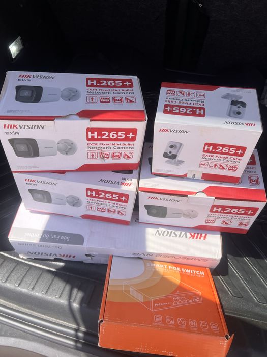 Hikvision kamera 4 ta komplekt sotiladi
