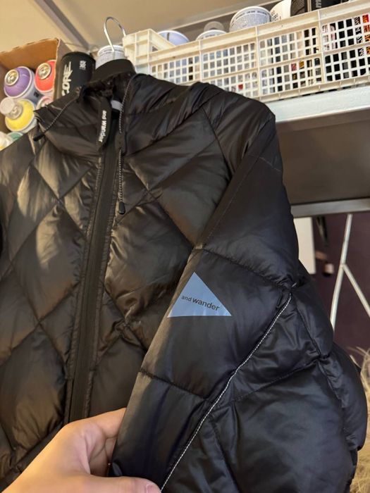 Зимно яке and Wander black diamond stitch down jacket
