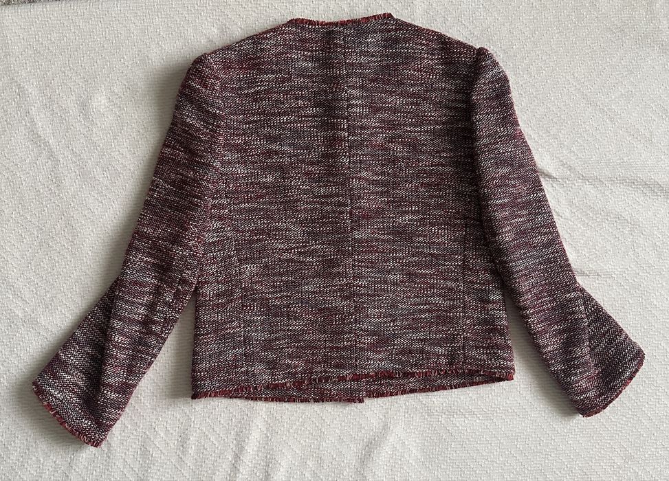 Женский твидовый жакет