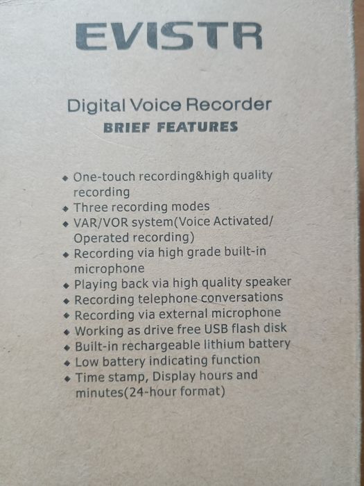 Audio Recorder Digital Stereo mp3