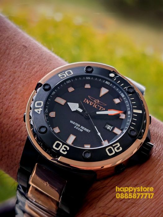 INVICTA Black Rose 49 mm, Инвикта нов ръчен часовник