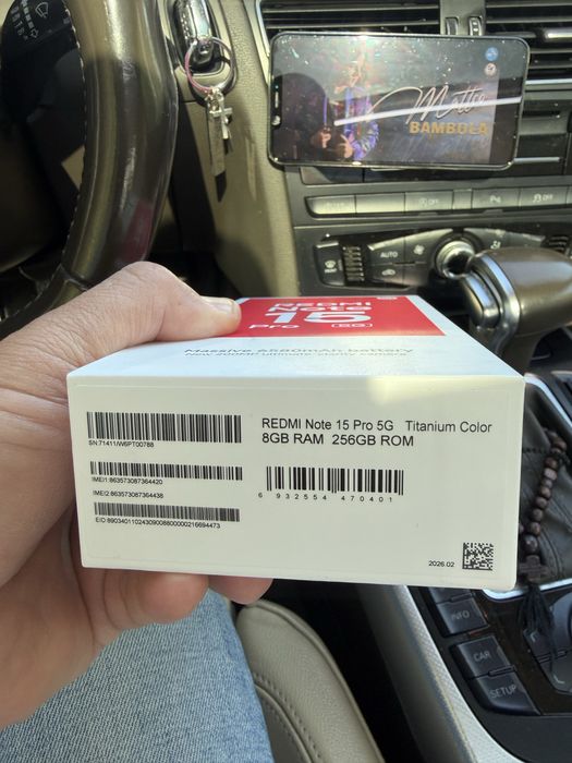 Redmi Note 15 Pro sigilat cu factura garantie 2 ani !