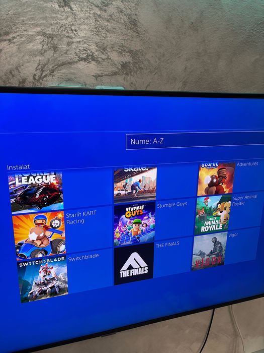 PS4 PlayStation 4 cu garanție 30 jocuri Fortnite Roblox FIFA Minecraft
