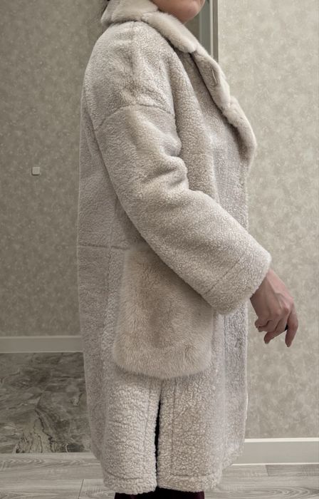 Пальто из натуральной овчины