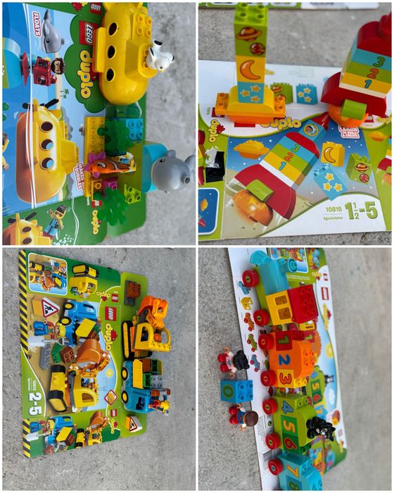 Cutie piese Lego Duplo, foarte multe piese!!