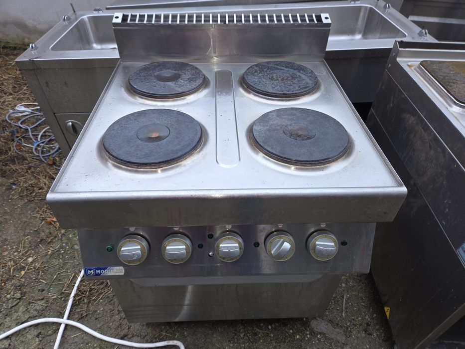 Gratar inox pe curent sau gaz, grill electric