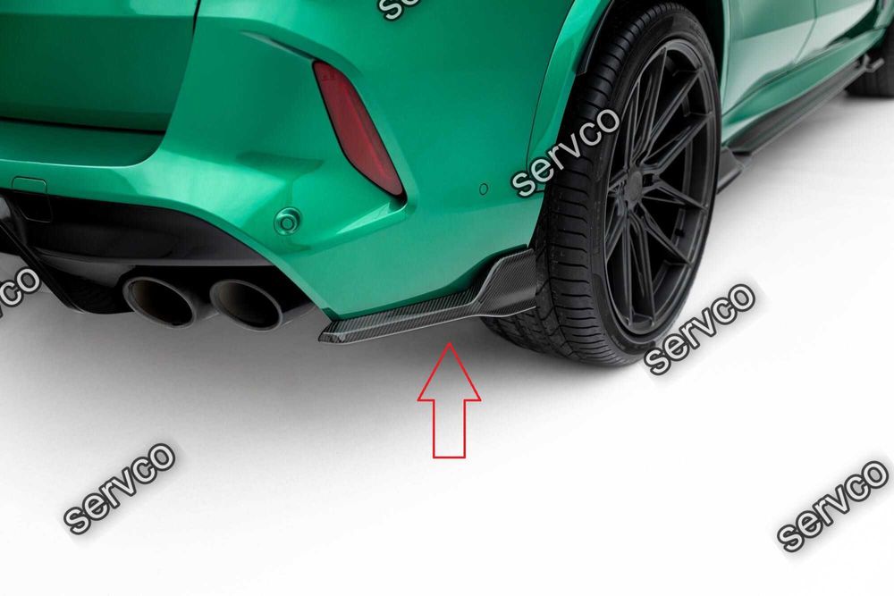 Prelungire bara spate Bmw X5 M F95 Facelift 2023- v4 - Maxton Carbon