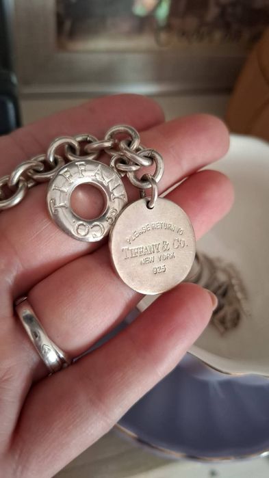 Сребърна гривна Тифани