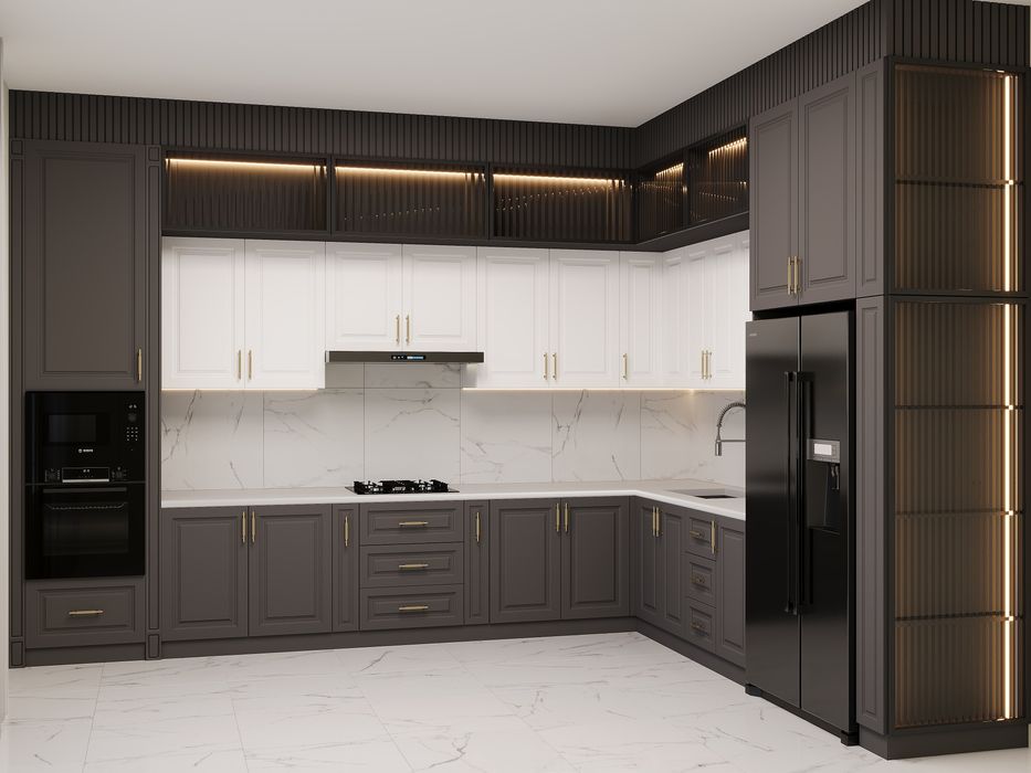 Услуга покраска мебельный фасадов