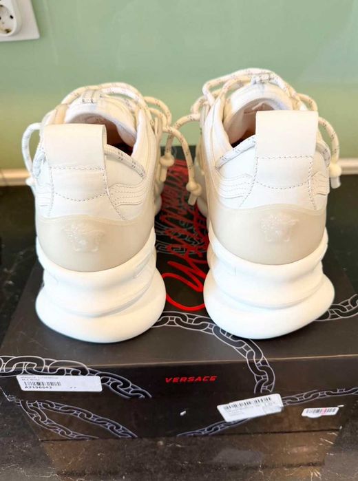 Versace Chain Reaction White Albi, Toate Marimile