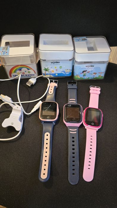 3 bucăți ceas smartwatch gps copii morefit™ gw400x