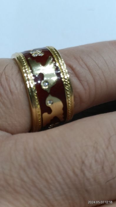 Vind inel din aur 18kt Johan Yannes