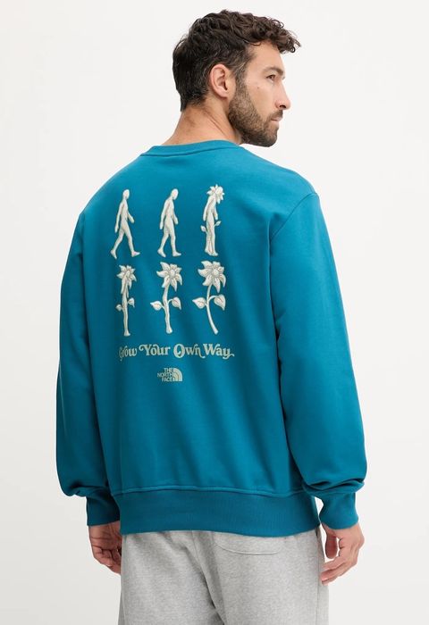 Памучен суичър The North Face Connect Relaxed