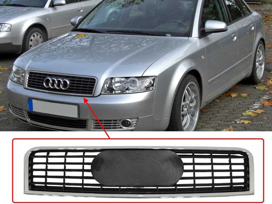 Предна решетка за Audi A4 B6