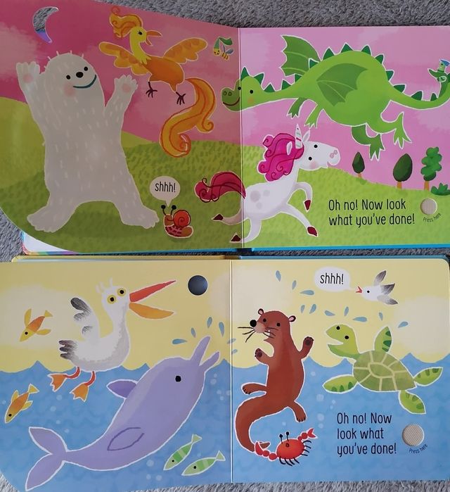 Книжки от поредицата Usborne touchy-feely sounds