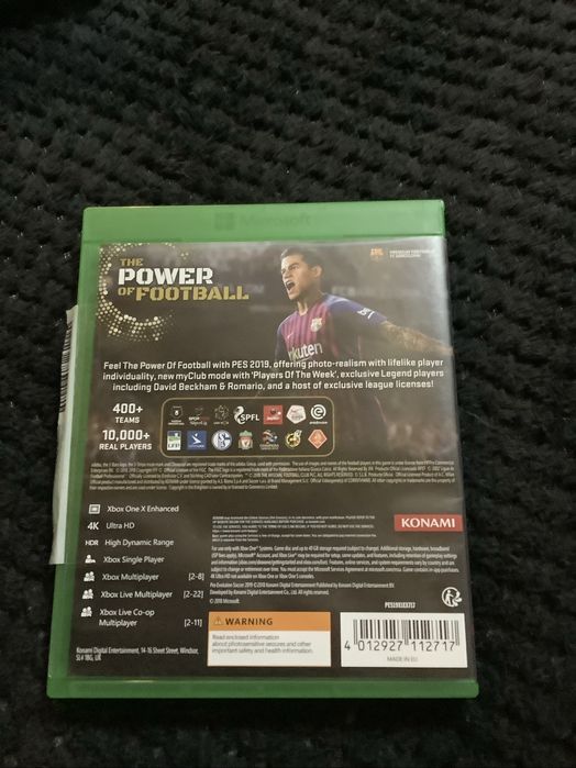 Xbox one pes 2019