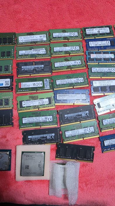 Piese Laptop/Pc Cpu,RAM,SSD