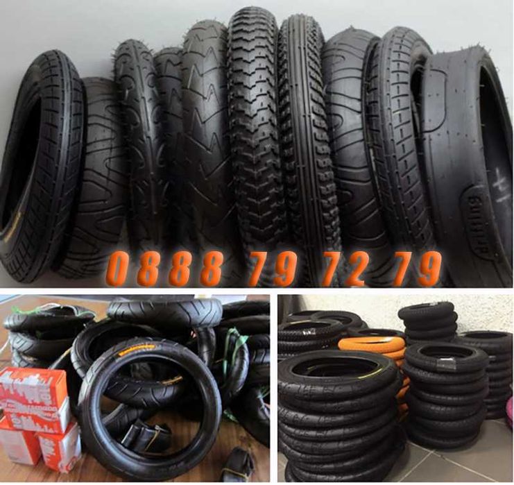 Гуми за бебешки колички, триколки и детски возила – Външни, вътрешни!