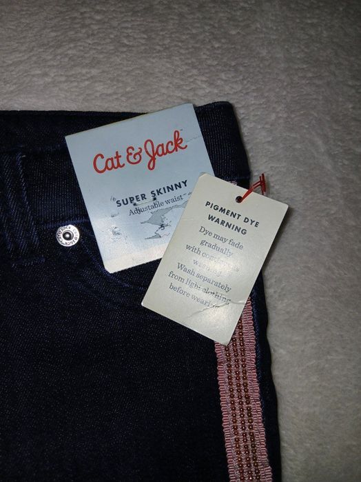 Из США, джинсы от бренда Cat & Jack, для девочек