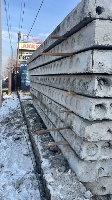 Плиты перекрытия бу 5.9/4.65м / 1,2 и 1м. 6.3м 5.9 м 2,8м на 1м и 1,2м