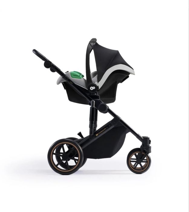 Carucior 3 in 1 Kinderkraft PRIME 2 3in1 MINK PRO, Grey