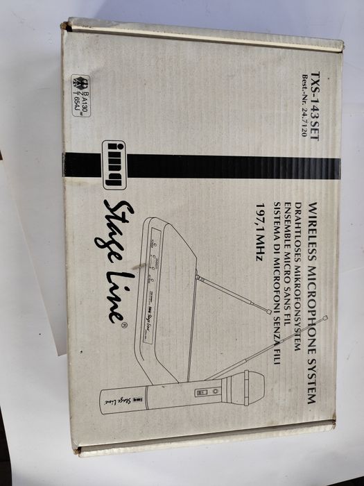 Microfon Wireless Stage Line TXS - 143SET
