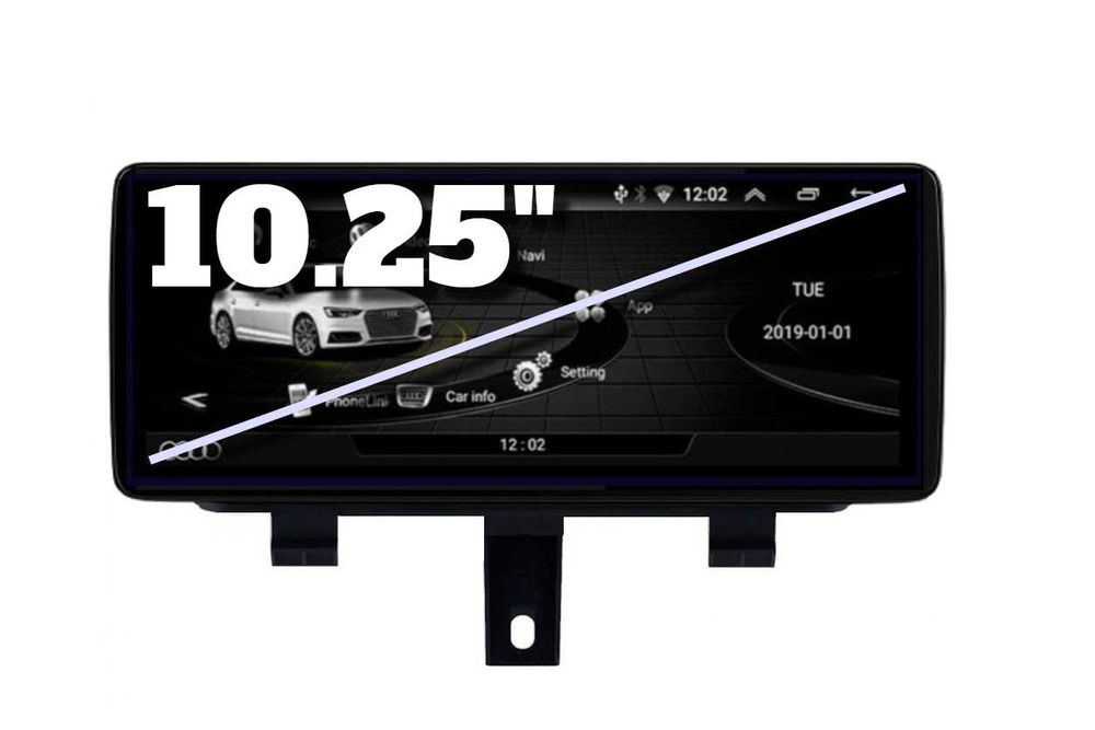 AUDI Q3 2013/2018 LOW 10.25"/12.3'' - андроид навигация, 3203+10/+12
