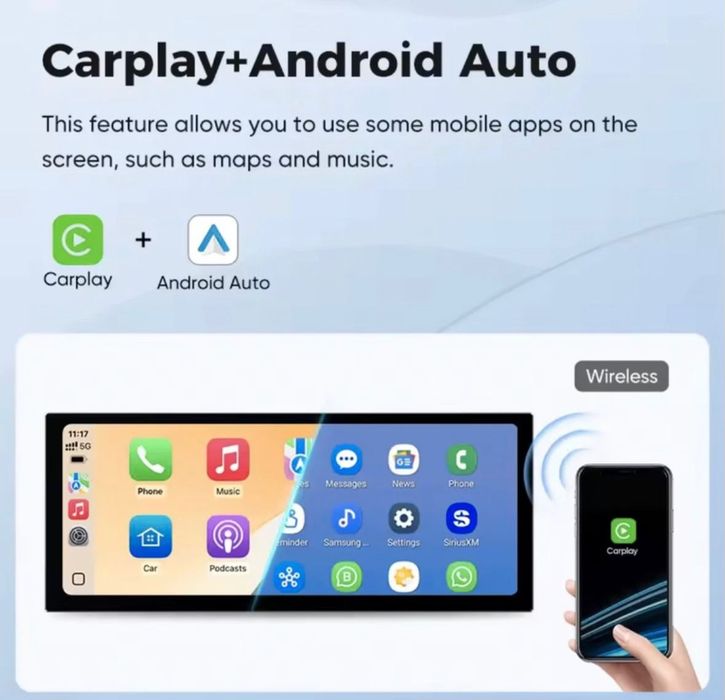 Navigație Carplay/AndroidAuto pentru
Toyota Corolla E210 2019→2023