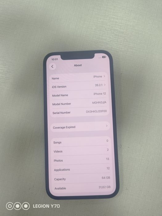 Iphone 12 ideal holatda