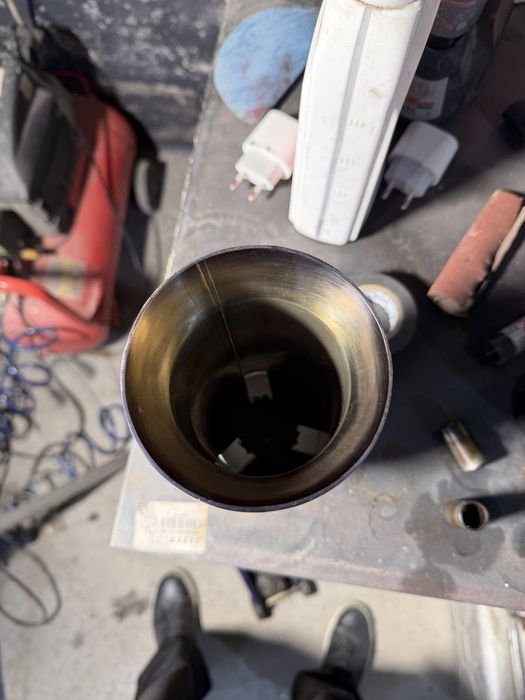 tips capat final evacuare 80mm inox prin prindere sau sudare