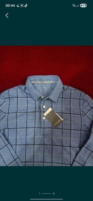 Из США, мужское поло от бренд VAN HEUSEN