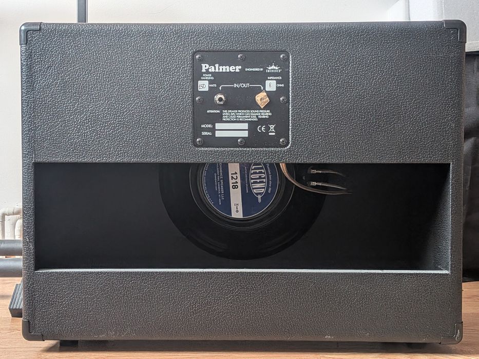 Cabinet Chitară Palmer 1x12 - Eminence Legend 1218 - Impecabil + Husă