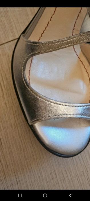 Sandale Giulio din piele argintii