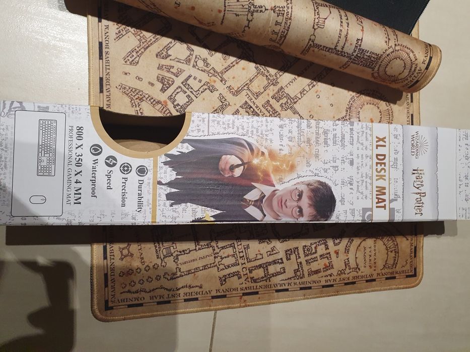 HARRY POTTER Подложка за лаптоп ,клавиатурата и мишка ( XL DESK MAT 80
