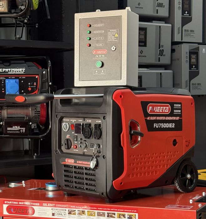 Generator FUJEETA 5.5 KW+AVR invertir