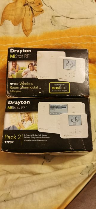 Termostat, programator centrala Drayton sigilat, 2 bucati