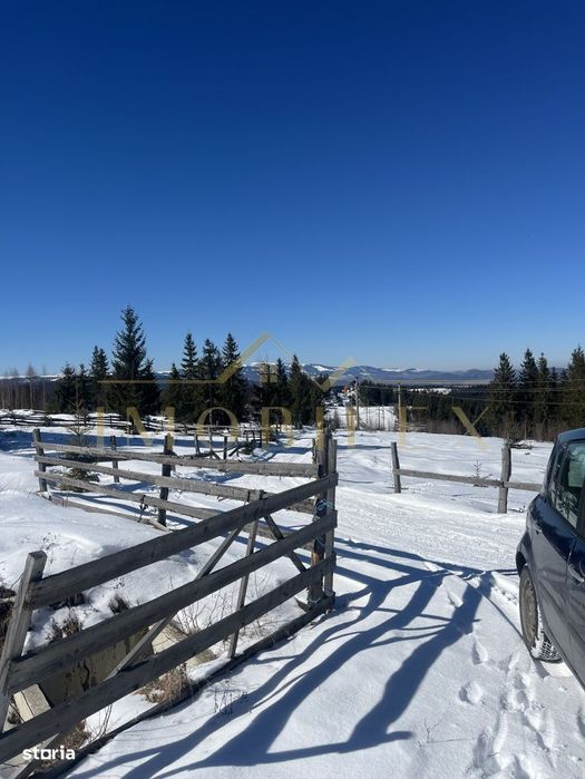 Teren intravilan 800 mp, PUZ , 200m de partia de schi Marisel