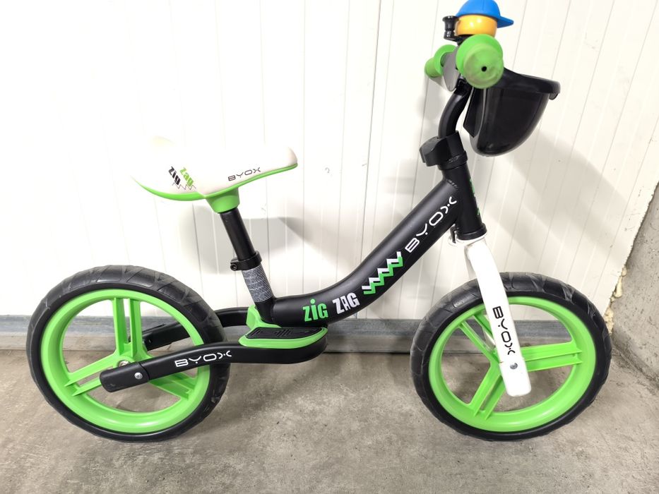BYOX Баланс колело без педали ZIG ZAG цвят  ЗЕЛЕН