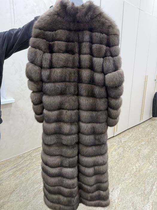 Соболиная шуба, длина 1,30