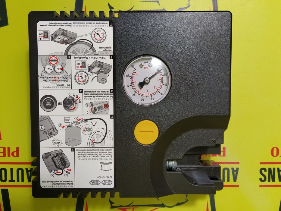 Compresor auto umflat roti kit pana original Hyundai Kia SUV husa 180w