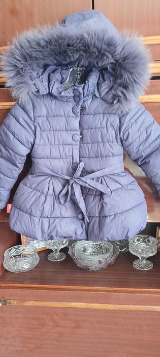 Зимняя куртка на девочку раз. 98