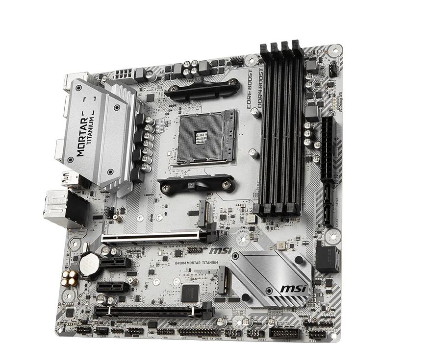 Msi mortar titanium b450m