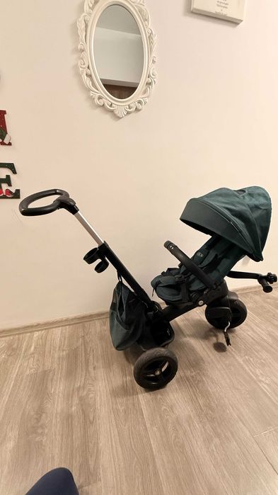 Kinderkraft  Triciclete Pentru Copii 5 În 1 Pentru 3+ Ani Verde