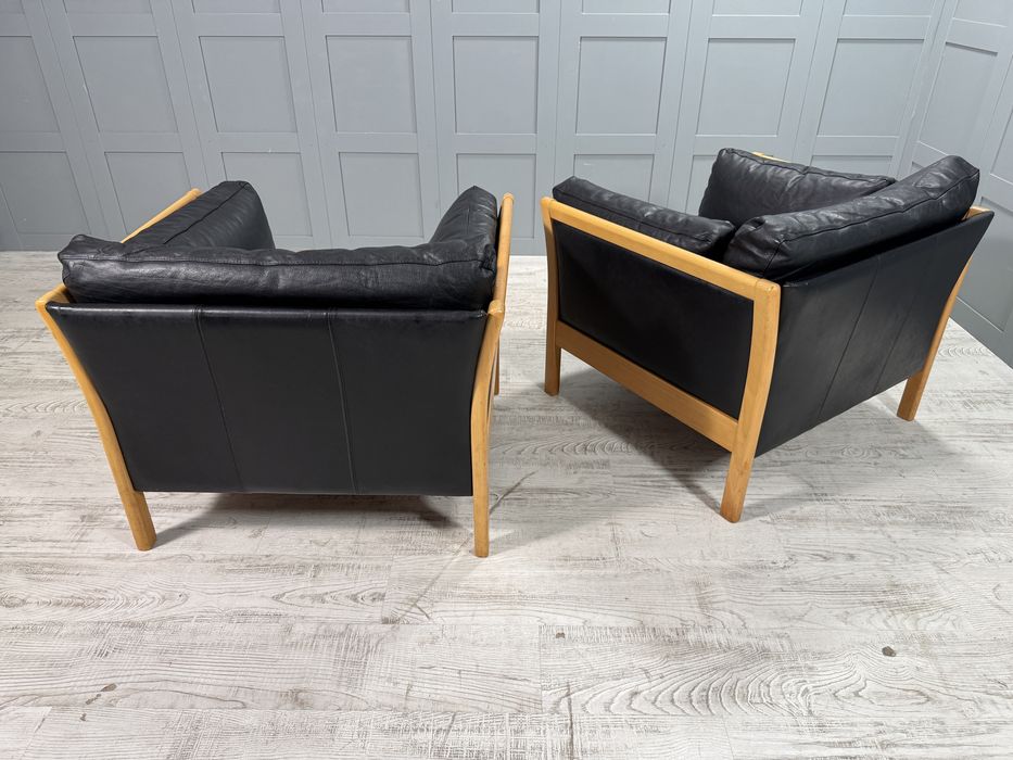 Кожени датски кресла - фотьойли Д1141