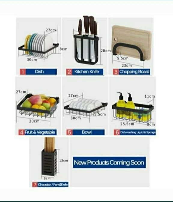 Сушилка для посуды над раковиной. Даставка бесплатная!