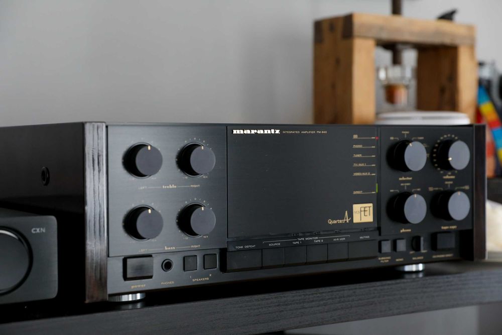 Marantz PM-84 MKII – Изцяло реставриран с Nichicon Muse, Клас А